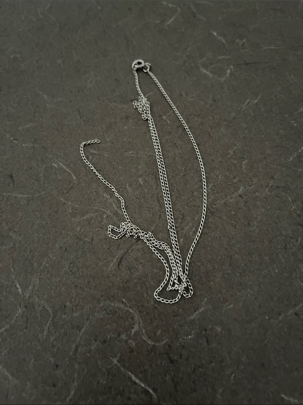 L👀K 3 for. $15 - 925 scrap Sterling Silver Women’s Chain Necklace - broken